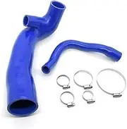 Rynplex Air Intake Silicone Turbo Inlet Pipe Kit Cold Air Intake Hose, for, for S, for Clubman 1.6T R55 R56 R57 R58 R59 R60 R61 N14 N18 Engine Car Air Intake Hose(Black N14 Blue)