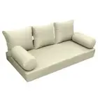 |SLIPCOVER ONLY|S3 Daybed Mattress Bolster Backrest Covers Knife Edge Full AD005