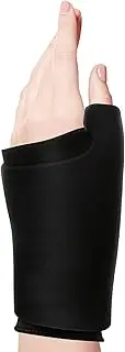 Hot/Cold Therapy Wrist Ice Pack, Reusable, Gel, Black, Casual, Wrist & Thumb, Arthritis, Tendonitis, Carpal Tunnel, Pain & Swelling Relief