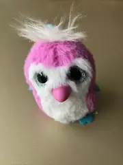 Hatchimals Spin Master Interactive 5" Hatched Pink and White Owl Nice