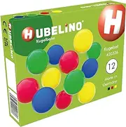 HUBELINO Marble Run - Set of 12 Marbles - Made in Germany