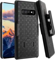 Samsung Galaxy S10 Plus Shockproof w/ Kickstand Belt Clip Holster Cover Case NEW