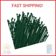 200PCS Nylon Zip Ties - 8 Inch Green,Multi-Purpose Self Locking Cable Ties， Ultr