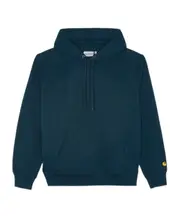 Carhartt WIP Chase Drawstring Hoodie S Blue