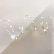 200 Dual Colour Micro LED Fairy Lights Warm White / Cool White