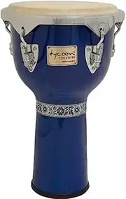 Tycoon Percussion 12 Inch Concerto Series Djembe - Blue Finish