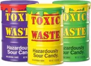 3 Drums Toxic Waste Ultra Sour Candy - Assorted + Mystery Flavors - Free Ship!
