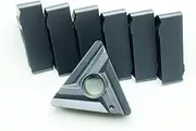 10 Pieces TNUX160408R LT10 Lathe Parts Tools Carbide Metal Cutting Machine TNUX160408R NN LT10 Milling and Turning Tools Turning Tool