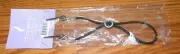 Unbranded / Generic Solid Black Adjustable Chin Strap With Clips Only **READ**
