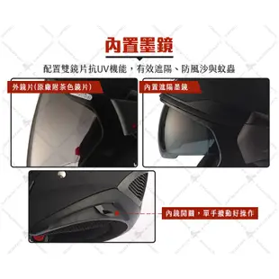 贈好禮 ZEUS安全帽 ZS-611E TT18 消光黑黃 內藏墨片 可加裝下巴 內鏡 半罩帽 通勤 耀瑪騎士機車部品