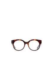 round-frame glasses 51 White