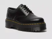 Dr Marteens 8053 Quad Smooth Leather Platform Shoes Men Size 6 Woman 7 -24690001