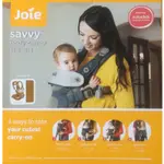 出清品/JOIE SAVVY 四合一嬰兒揹帶 +附口水巾(JBC10900)(4款可挑)詳細資料如照片所示