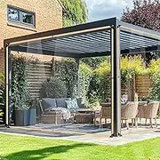 BeGrit Upgraded Clear Tarpaulin 2M X 6M Heavy Duty Waterproof Transparent Tarp Crystal Clear Rain Cover Soft Glass PVC Curtain with Grommets Rope for Outdoor Canopy Balcony Gazebo Caravan Greenhouse