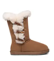UGG AS Women Boots Australian Sheepskin Toggle Closure Nonslip Lightweight