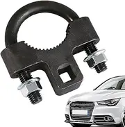 Lunaobrik Tie Rod End Remover Inner Tie Rod Adjuster Tool Low Profile Tool 30-42mm Non-Slip U Shaped Teeth - 3/8" Car Chassis Rocker Installer Tool for Truck