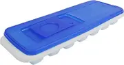 Avanti 12101 14 Cup Ice Cube Tray with Pour Through Lid, Blue/White 3.6 cm*29.2 cm*10.8 cm