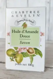 Crabtree & Evelyn Sweet Almond Oil Soap 100g 3.5oz