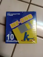 Vintage KHYPERMEDIA MF-2HD IBM FORMATTED 1.44MB 3.5" 4 FLOPPY DISKETTES