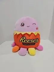 Kellytoy Valentine's Day Squishmallows Reese`s Scented Octopus Plush 10"