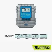 Hard Korr 20A Solar Regulator 12V Waterproof Smart 6 Stage Lithium Compatable