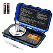 Digital Pocket Scale, 50g 0.001g Professional Milligram Scale, Portable Jewel...