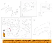 GM OEM 07-23 Acadia Limited Structural Components Rails-Bumper Bracket 15119531