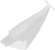[HAPINARY] Bow Hair Comb Floral Hair Accessories Long Veils for Brides Rhinestone Hair Accessories Wedding Accessories for Brides Chapel Length Veil Bridal Hair Accessories Fabric (mesh White