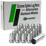 Chrome Lug Nuts for 1987-1991 Pontiac Tempest with Aftermarket Wheels