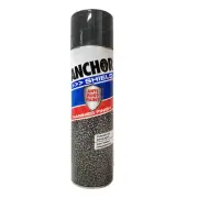 6 Packets of Anchor Shield Hammer Finish Black Aerosol Paint 400 Gram Durable