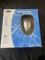 Belkin 5-Button Optical Mouse w/Scroll Wheel - USB/PS2 New in Box