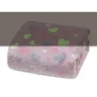Plazatex Pink Hearts Soft & Cozy Glow in the Dark Throw Blanket 50"x60" Pink