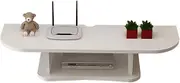 SHTFFW Media Console Wall Mounted for Cable Boxes/routers/remotes/DVD Players/Game Consoles, Wood Wall Mount TV Cabinets for Living Room (Not Including Other Things)