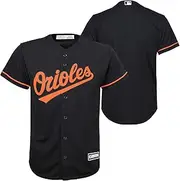OuterStuff Baltimore Orioles MLB Kids Youth 8-20 Black Alternate Team Jersey