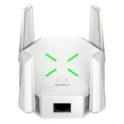 M-A18 1200Mbps Dual Band WiFi Wireless Repeater Wall-through Strong WiFi Booster 2.4GHz&5GHz WiFi Amplifier with Four An