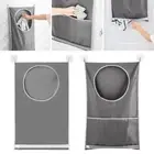 Storage Bag Large Hanging Laundry Basket Multi-pocket Clothing Toy Storage