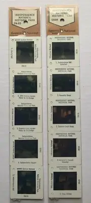 1982 VINTAGE 35MM COLOR SLIDES INDEPENDENCE NATIONAL HISTORIC PARK X2 NEW SEALED