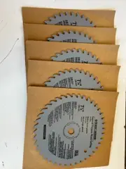 Black & Decker 7-1/4 General Purpose Wood Cutting Circular Saw Blades 5 Pack