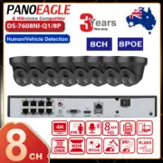 Hikvision 4K 8CH POE NVR DS-7608NI-Q1/8P CCTV System Kit 8MP 4K PoE IR IP Camera