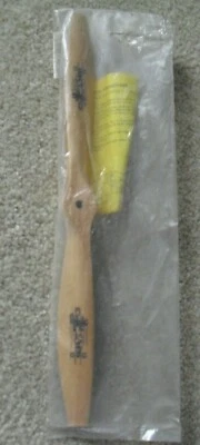 Vintage RC Airplane JZ Wood Propeller 13-12 NIP