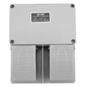 Foot switch YDT1-16 aluminum shell gray pedal switch machine tool accessori S2U5