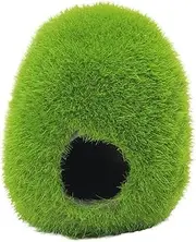 Aquarium Hideaway Rock – Natural Breeding Cave | Multipurpose Moss Cave Hide | Removable Realistic Spacious Cave | Fish Shelter for Stress Relief and Decorative Underwater Habitat