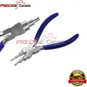 6 Step Jewelry Bail Making ,Wire Looping & Ring Plier Size 2mm - 9mm PL-028