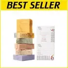 Cold Process Artisan Soaps - Vegan, Handmade, and All-Natural, 6 Assorted Bars
