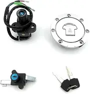 TAHYUI Ignition Switch For NSR 125 NSR125 1993-1999 2000 2001 2002 2003 2004 Motorcycle Fuel Gas Tank Cap Cover Seat Lock Kit Key