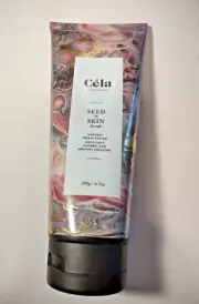 CELA Seed To Skin Scrub Natural Grain Polish 200 g 6.7 oz Sealed Celine Tadrissi