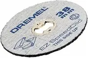 Dremel EZ SpeedClic SC456B Metal Cutting Wheel 12-Pack, 12 Cutting Wheels with 38mm Cutting Diameter for Rotary Tools