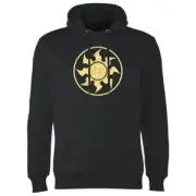 Magic The Gathering Mana White Hoodie - Black