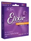 Elixir Guitar Strings Acoustic Nanoweb 80/20 X-Light 10-47