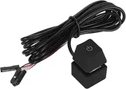 6.6ft PC Power Button, External Power Switch with 7 Color Light for Desktop PC, Blue Switch Mechanical Keys, Computer Power Switch Suitable for Home Hotel Office